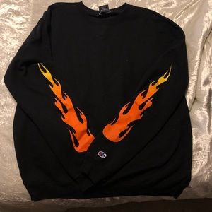 Kylie Jenner Flames Sweatshirt